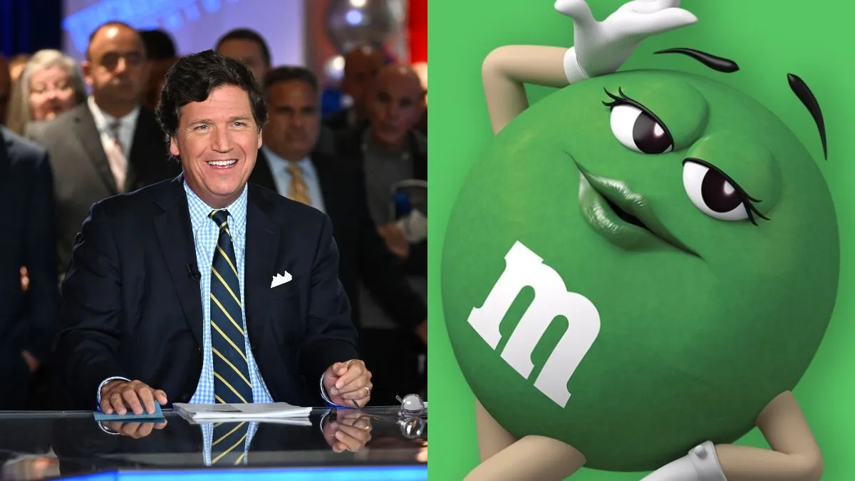 塔克卡爾森 (Tucker Carlson) 哀悼他深愛的醒醒、性感、情色的 M&amp;M 代言人的逝去