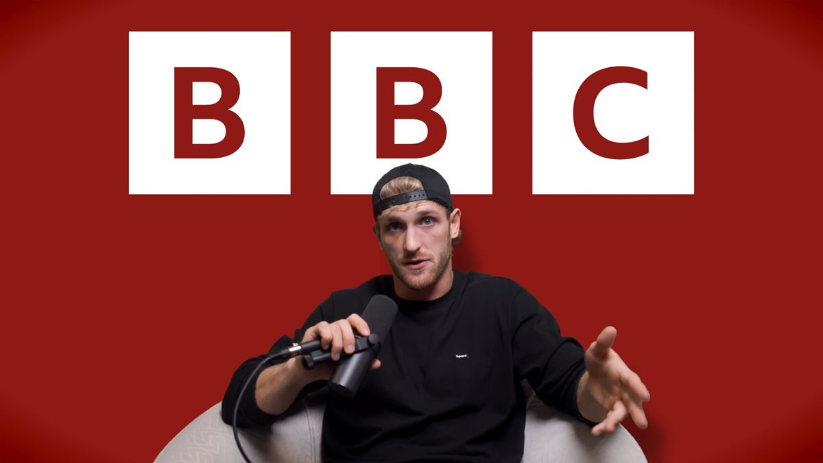 Logan Paul 在同意接受有關加密貨幣指控的採訪後對 BBC 進行了惡搞，人們對它是 L 還是 W 存在分歧