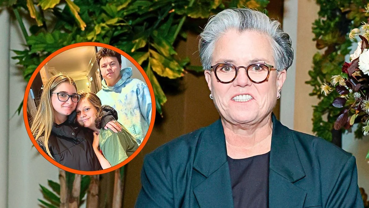 羅西·奧唐納 (Rosie O’Donnell) 與“家人”合影，女兒 2024 年第四次被捕