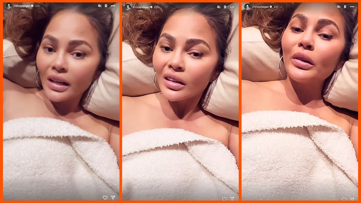 「不一定是我們的生活」：TikTok 禁令讓 Chrissy Teigen 想起了我們對手機上癮之前的世界