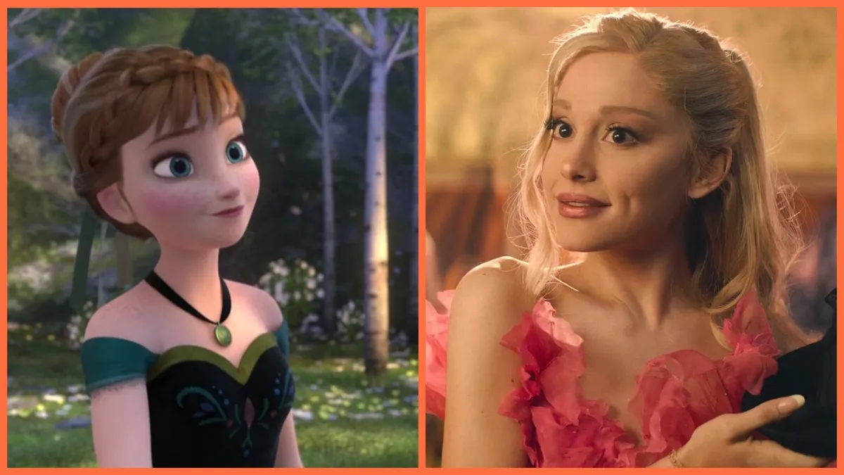 'Kết hôn': Ariana Grande và Kristen Bell đã vô tình sao chép toàn bộ cái nhìn của nhau trong crossover độc ác/Disney trong giấc mơ của chúng tôi