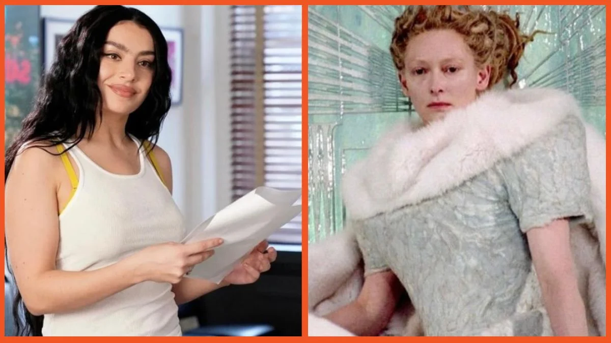 這是Bye-bye Brat和Hello Narnia，作為Greta Gerwig Eyes Charli XCX，扮演著令人垂涎的角色